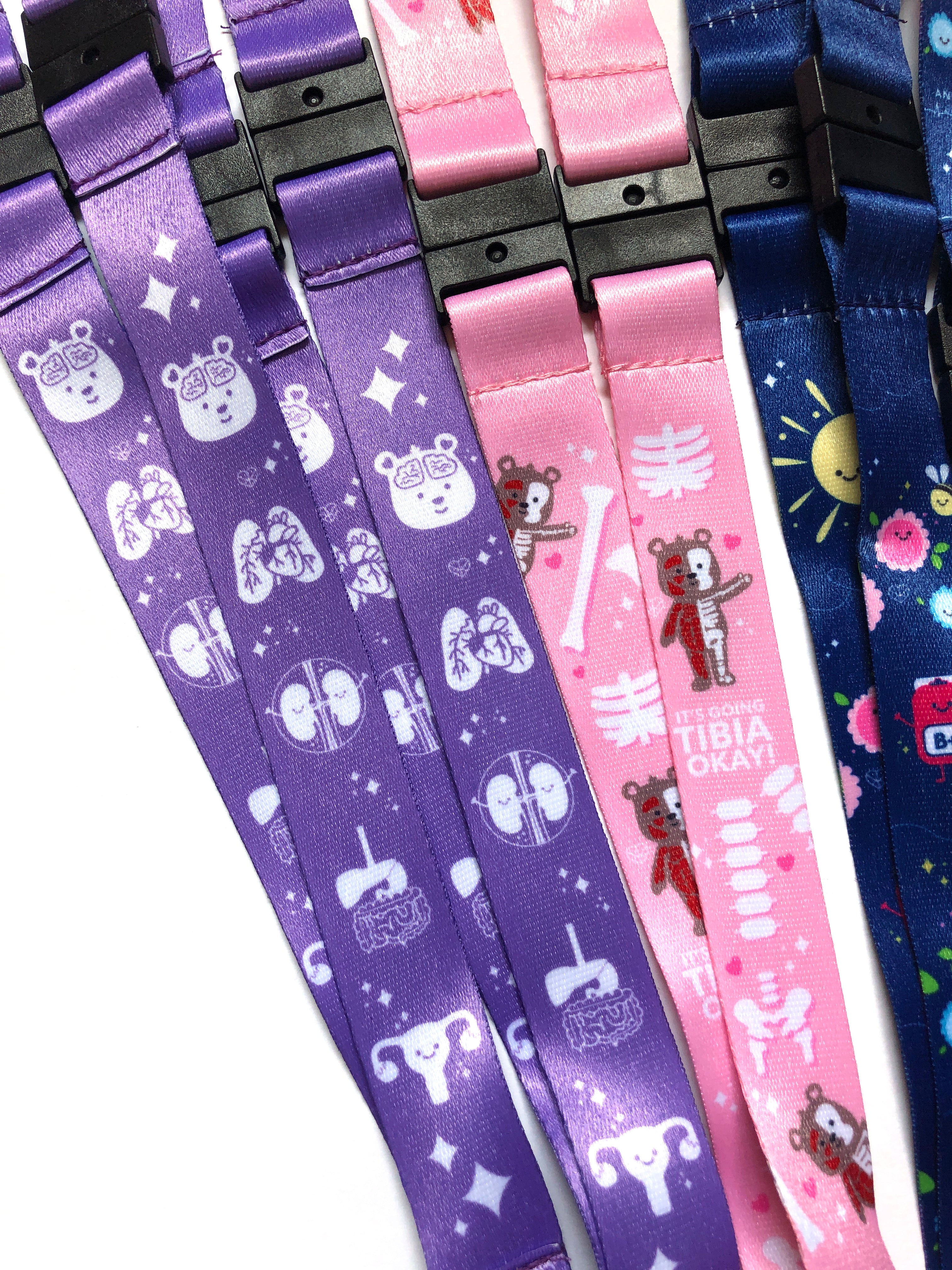 Nurse 3 point breakaway lanyard