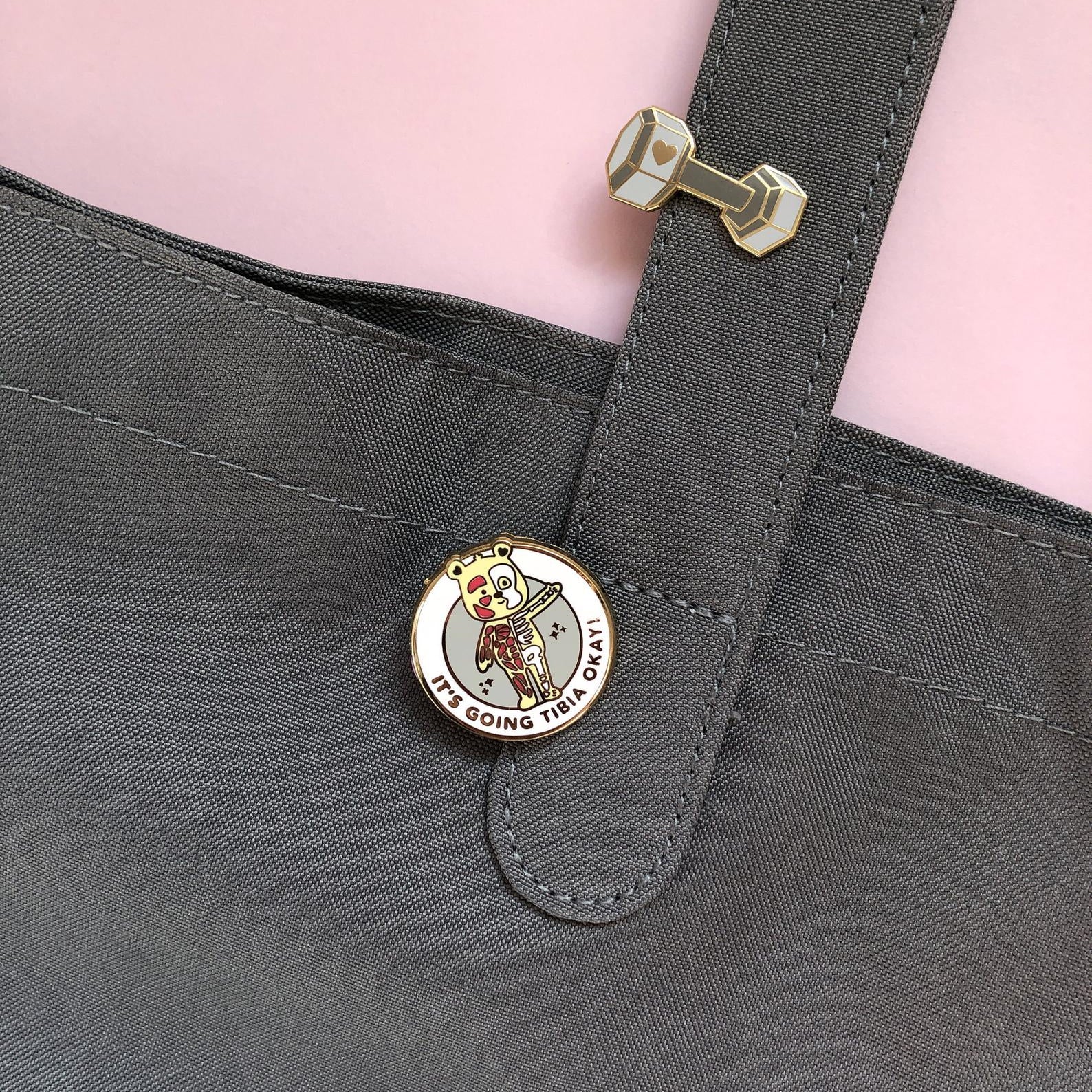 Physiotherapy Enamel Pin