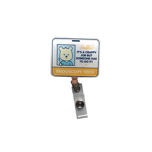 Endoscopy Tech Badge Reel