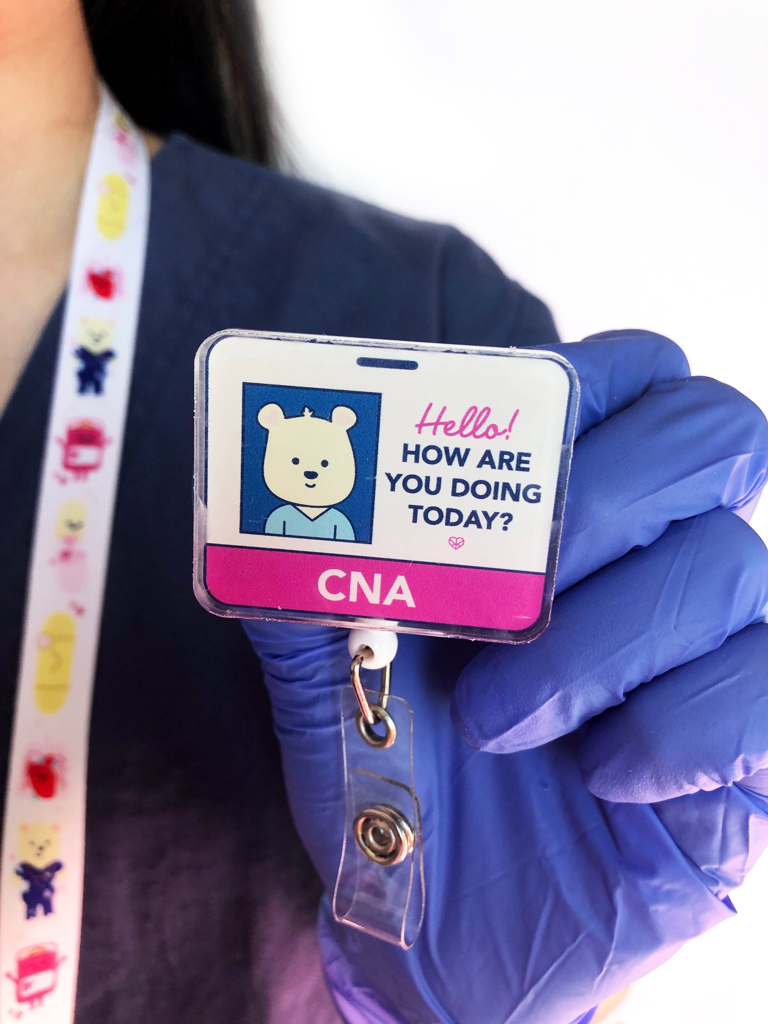 Certified Nursing Assistant Badge Reel – Jessica Ku Design