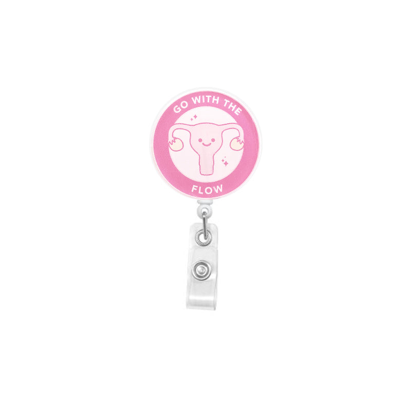 Uterus Badge Reel