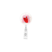 Load image into Gallery viewer, Cardiorespiratory Badge Reel

