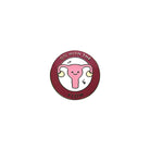 Uterus enamel pin