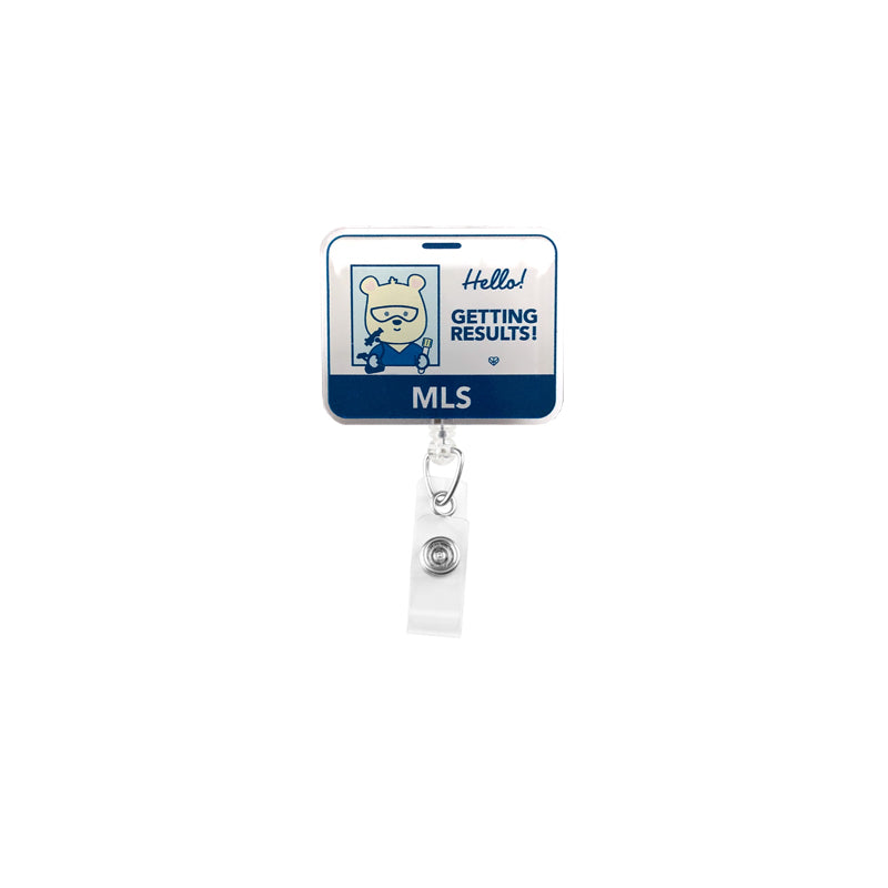 Medical Laboratory Sciences Badge Reel