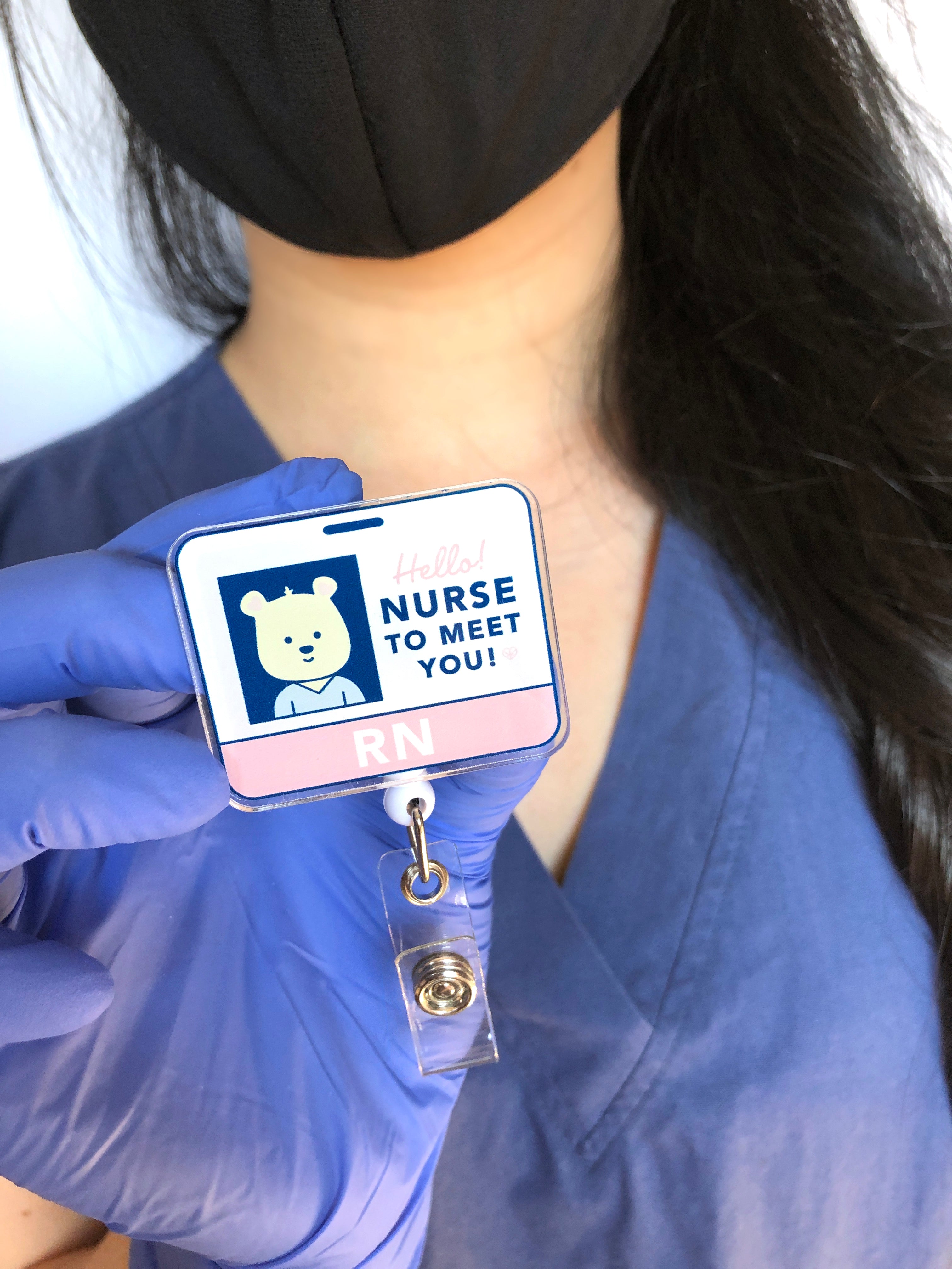 jessicakudesign RN Badge Reel