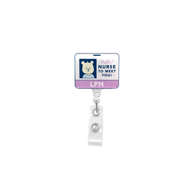 Badge Reel for LVN Nurses