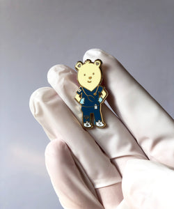 Melba Nurse Bear Enamel Pin