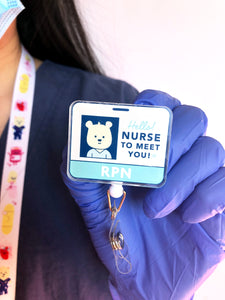 Registered Practical Nurse Badge Reel