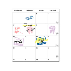 Dental Student Digital Planner Stickers