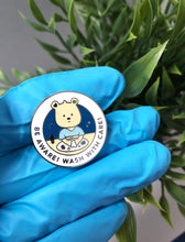 Load image into Gallery viewer, Hand Hygiene Enamel Pin
