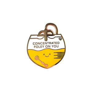 Foley Concentrated on You Enamel Pin